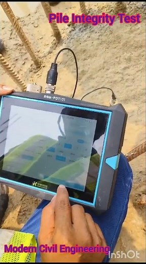 How to Conduct Pile integrity Test #Pile Integrity Test