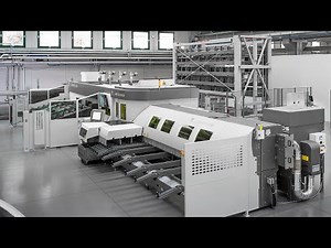 Automatic storage system for tubes, pipes and profiles connected to laser tube machine | BLM GROUP