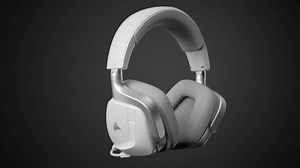 Corsair Void v2 Wireless Gaming Headset with Bluetooth for PC, PS5, PS4, Switch, Mobile – Dolby Atmos, 70 Hr Battery, Dual Wireless, Lightweight, Fast Charging – White