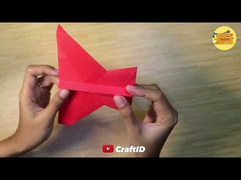 How to Make a Unique Flying Paper Airplane | Easy DIY Paper Jet
