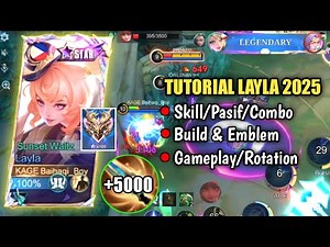 LAYLA TUTORIAL 2025 FOR BEGINNERS || LAYLA BEST BUILD 2025