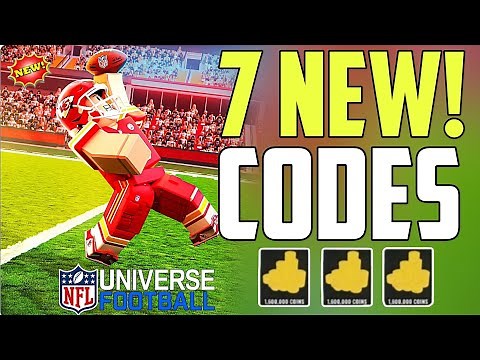 ⚠️New!! Update⚠️NFL UNIVERSE FOOTBALL CODES - ROBLOX ULTIMATE FOOTBALL CODES