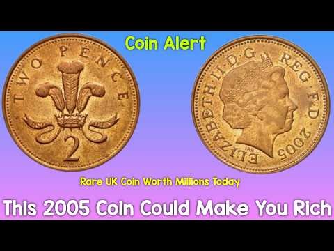 2005 Two Pence Coin Worth $370 Million? Rare Queen Elizabeth II UK Coin Value