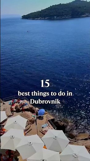 15 incredible things to do in Dubrovnik 👇🏻 1