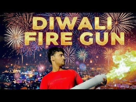 #Pvc fire gun #diwalitranding #viral fire works blast with the help of calcium carbonate #2025