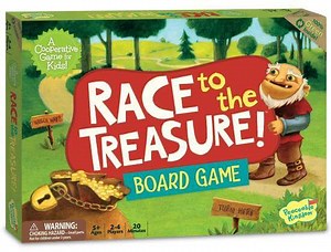 Race To The Treasure! Board Game Review, Rules & Instructions - Ages 5