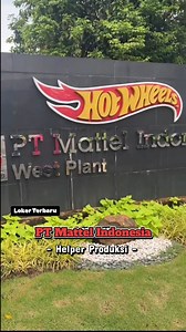 Loker Terbaru PT MATTEL INDONESIA - helper produksi Pria / wanita Usia 18 - 24 tahun Lulusan SMA / SMK / Ma Penempatan : Jababeka Silahkandaftar melalui link di vt Atau scan barcode untuk mendaftar #infoloker #lowongankerja #lokerterbaru | Loker Terbaru