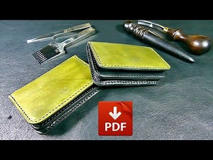 📍MONEDERO O TARJETERO/con PDF/PATRÓN descargable/muy práctico. 👌💰💳