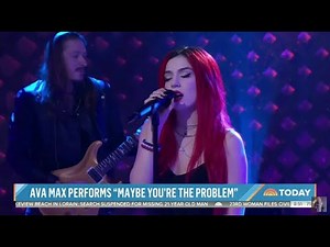 Ava Max 'Maybe You're The Problem' Live (Today Show)