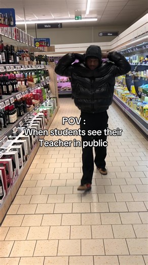 When Students Encounter Their Teacher in Public