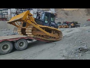@Power loading machine#New#BulDozer move #Longcar Heavy machines