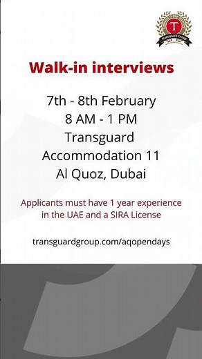 Hiring Security Guards with SIRA License