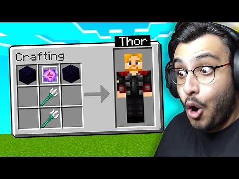 I BECAME THOR IN MINECRAFT | RAWKNEE