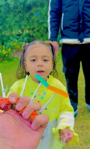 جبر خواطر الطفله الصغيره صاحبة الحظ السعيد🥹🍭❤️