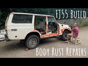 FJ55 Build 003 // Body Rust Work