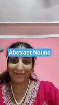 Abstract noun concept