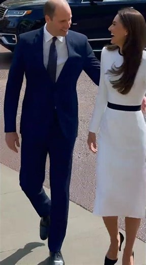 Prince William and Kate Middleton Elegant Appearance at Westminster Abbey 2025