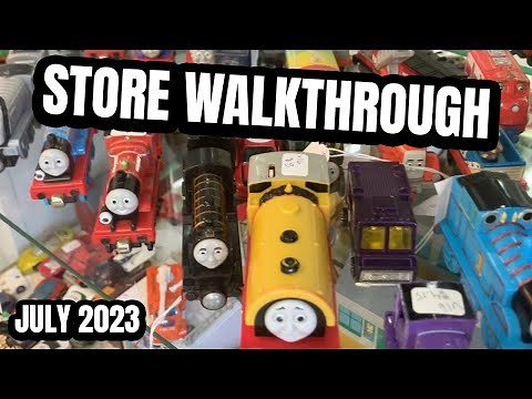 Cadence's Railyard Model Train Store Walkthrough - July 2023