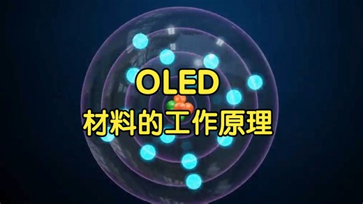 【英文讲解 中文字幕】OLED材料的组成以及作用原理