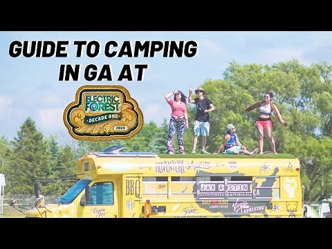 Guide to Camping in General Admission (GA) at Electric Forest