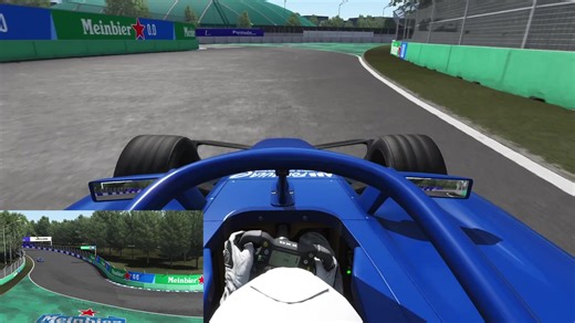 驾驶感感觉不错！测试中FORMULA E GEN4车载视角演示