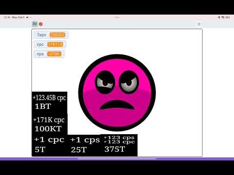 I update my clicker game