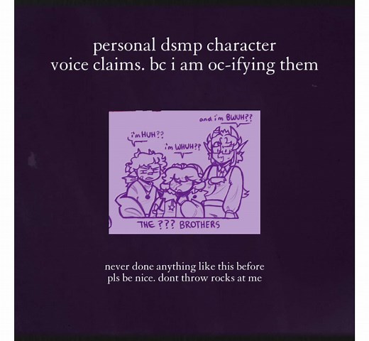 Exploring DSMP Character Voice Claims and Fanart
