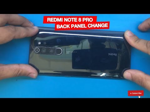 Redmi note 8 pro back panel replacement | how to fix redmi note 8 pro back panel #new #redminote8pro