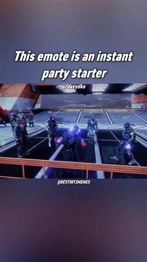 This emote is an instant party starter #Destiny2 #fblifestyle | Destiny 2 Memes