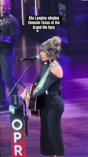 Ella Langley’s performance at the Grand Ole Opry was a great success as everything she does, #fyp