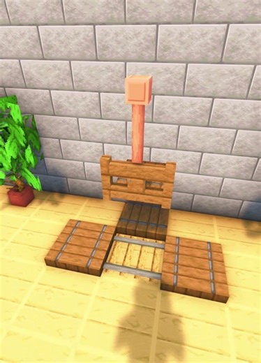 Minecraft Electric Chair 😱 (Papaoutai Afro Soul) #minecraft #shorts