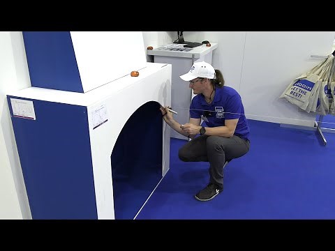 Digital Templating a Fireplace with the Proliner - Live @ Marmomac 2023