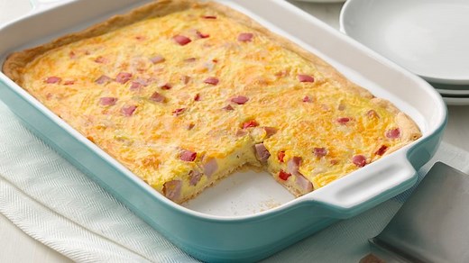 Ham and Egg Crescent Bake Recipe