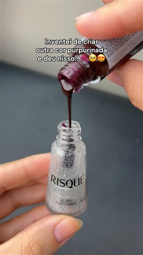 Creating a glittery color! #nails #nail #nailart #nailtutorial #nailpolish