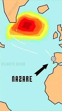 Have you ever wondered how Nazaré's massive waves are formed? Here is a brief explanation