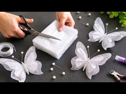 So Easy! I Made These Butterflies From Plastic Bags and Sold Them All | You Will Like THIS NEW IDEA