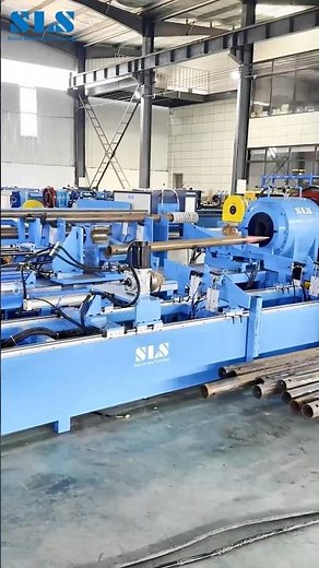Automatic Tube Tip Reduction (Swaging) Machine with Laser Drilling - Ground Screw Manufacturing Line