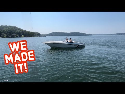 Our First Day ON THE WATER At Lake of the Ozarks! Fountain Fever Goes on its First Big Run!