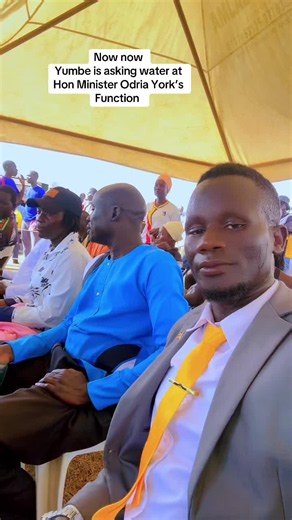 Yumbe water request at Hon. Minister Odria York’s function