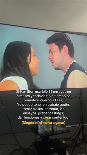 Faltaba menos 💪🏼 #hamilton #actor #humor #theatrekid #motivacion