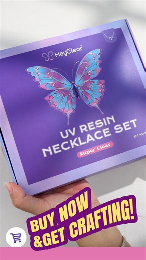 Heyclear Art | Beginner-Friendly UV Resin Fishing Line Jewelry Kit | Everything You Need to Make Jewelry Sparkling necklaces, bracelets, and earrings —... | Instagram