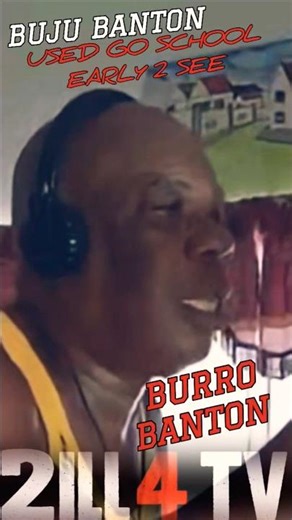 Buju banton would go school early to see Burro banton #jamaica #dancehall