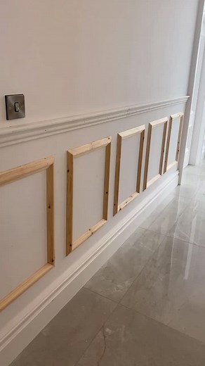 Hallway Progress with Greige 02 Lick Paint