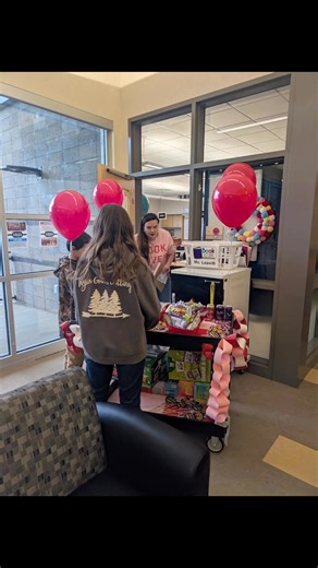 Happy Valentine’s Day Bobcats! We ❤️ you! Thank you to all the families who made yesterday joyful and friendship filled. Huge gratitude for our Pounce Leaders who spoiled our staff too!! 💙💛 | Harrison Elementary School, Cottage Grove, Oregon