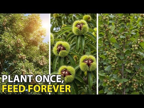 Plant These 10 Nut Trees Once and Feed Your Family for Generations