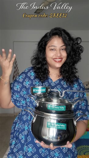 Cookware from www.indusvalley.com, Use my coupon code SREE12 for extra discount#cookware#viral#fyp