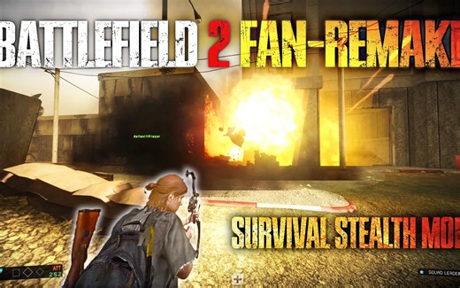 《战地 2》将旧版 FPS 游戏改造成生存潜行游戏 | Refractor Engine (2005)