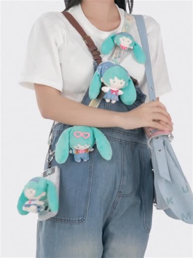 Nekotwo on Instagram: "✨ Hatsune Miku Magnetic Plush Stand – Denim Tribe Series ✨⁠ ⁠ This magnetic Miku plush stand can sit on your desk or attach to your phone case or backpack strap. Use one or mix and match several—create your own Miku setup! 🌟⁠ Indoors or outdoors, Miku is always by your side 💙⁠ ⁠ Today… where will you take Miku? 🎶⁠ ⁠ ⁠💬 Comment “link” to receive product links in your inbox 💌⁠ ⁠ #HatsuneMiku #Miku #Vocaloid #AnimeMerch #nekotwo"