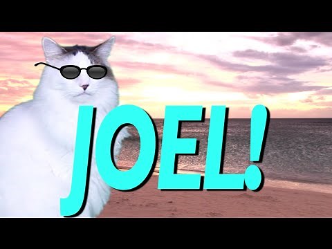 HAPPY BIRTHDAY JOEL! - EPIC CAT Happy Birthday Song