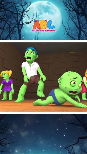 Zombies Are Hungry #shorts #kidssongs #spooky